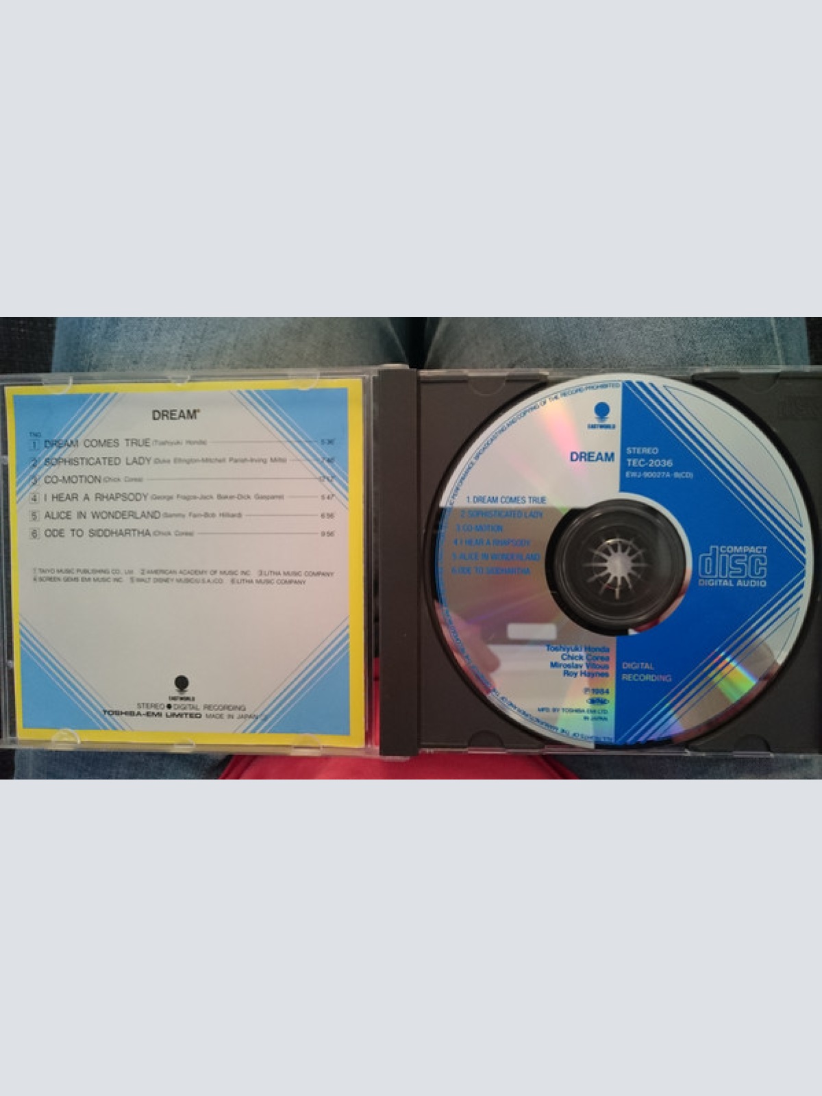 CD / Toshiyuki Honda, Chick Corea, Miroslav Vitous, Roy Haynes - Dream