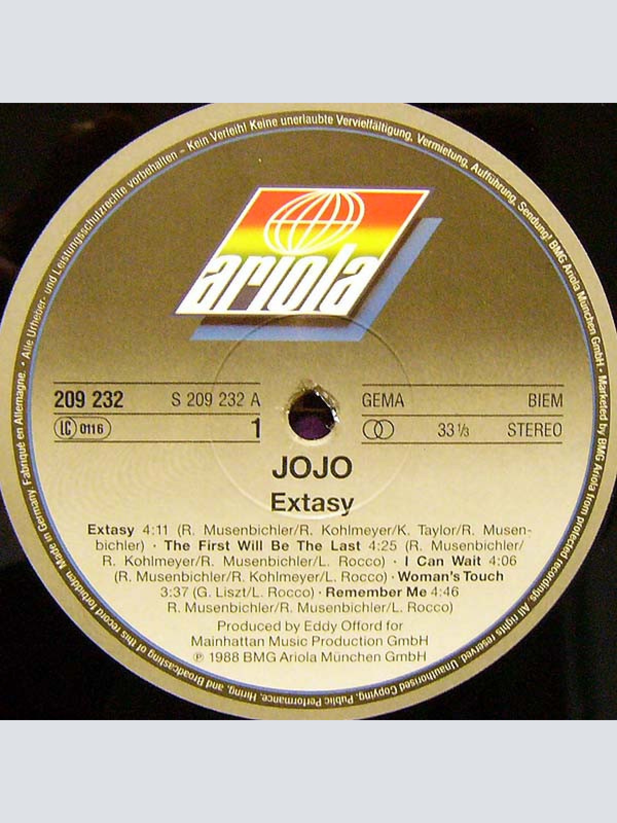 Vinyl / Jojo (5) - Jojo