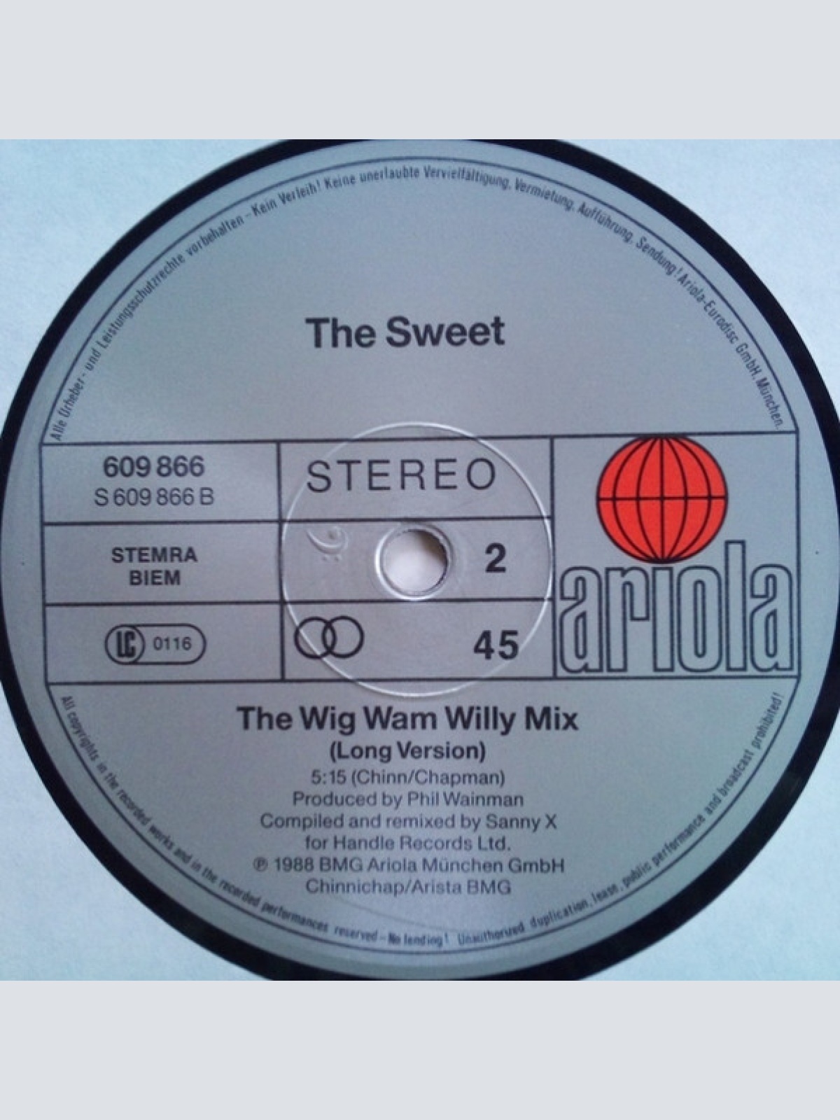 Vinyl / Sweet* - It's It's The Sweet Mix