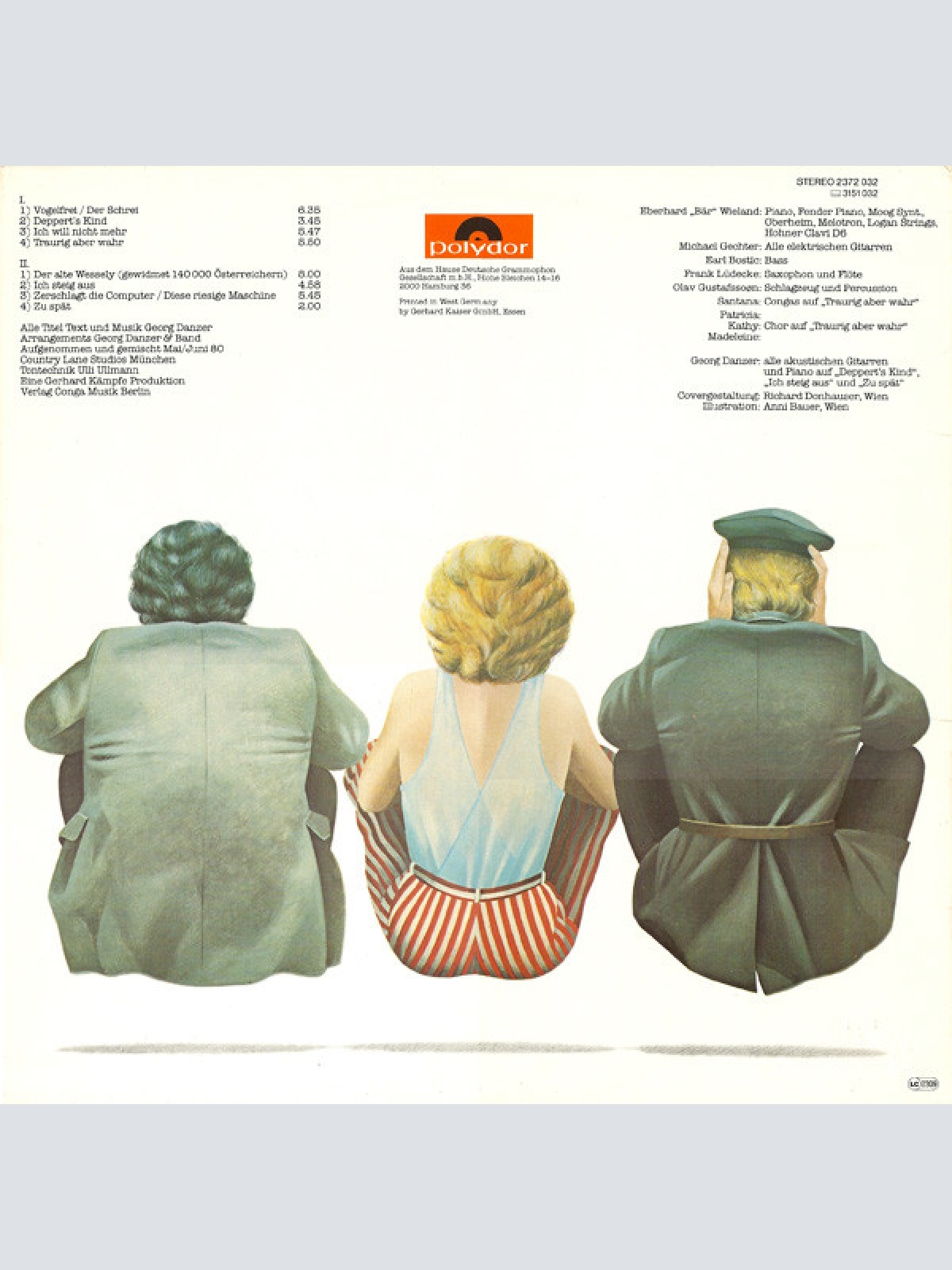 Vinyl / Georg Danzer & Band - Traurig Aber Wahr