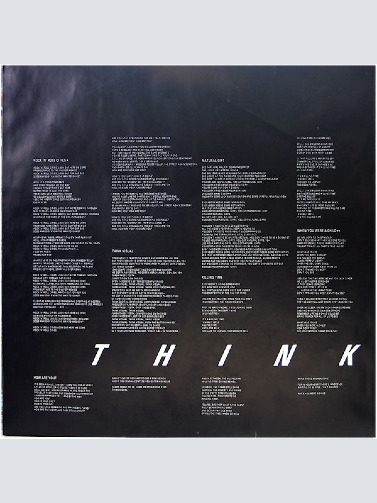 Vinyl / The Kinks - Think Visual