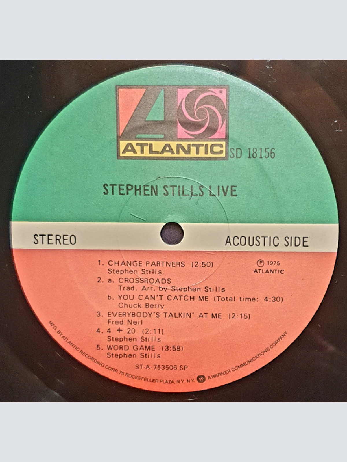 Vinyl / Stephen Stills - Stephen Stills Live