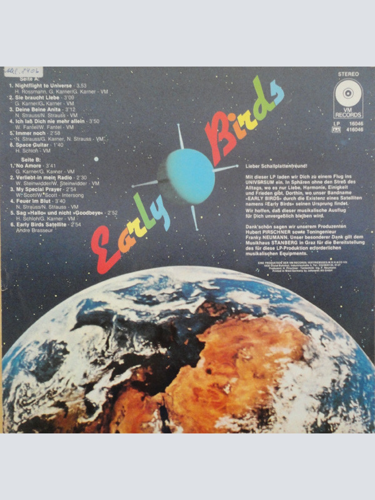 Vinyl / Early Birds - Early Birds