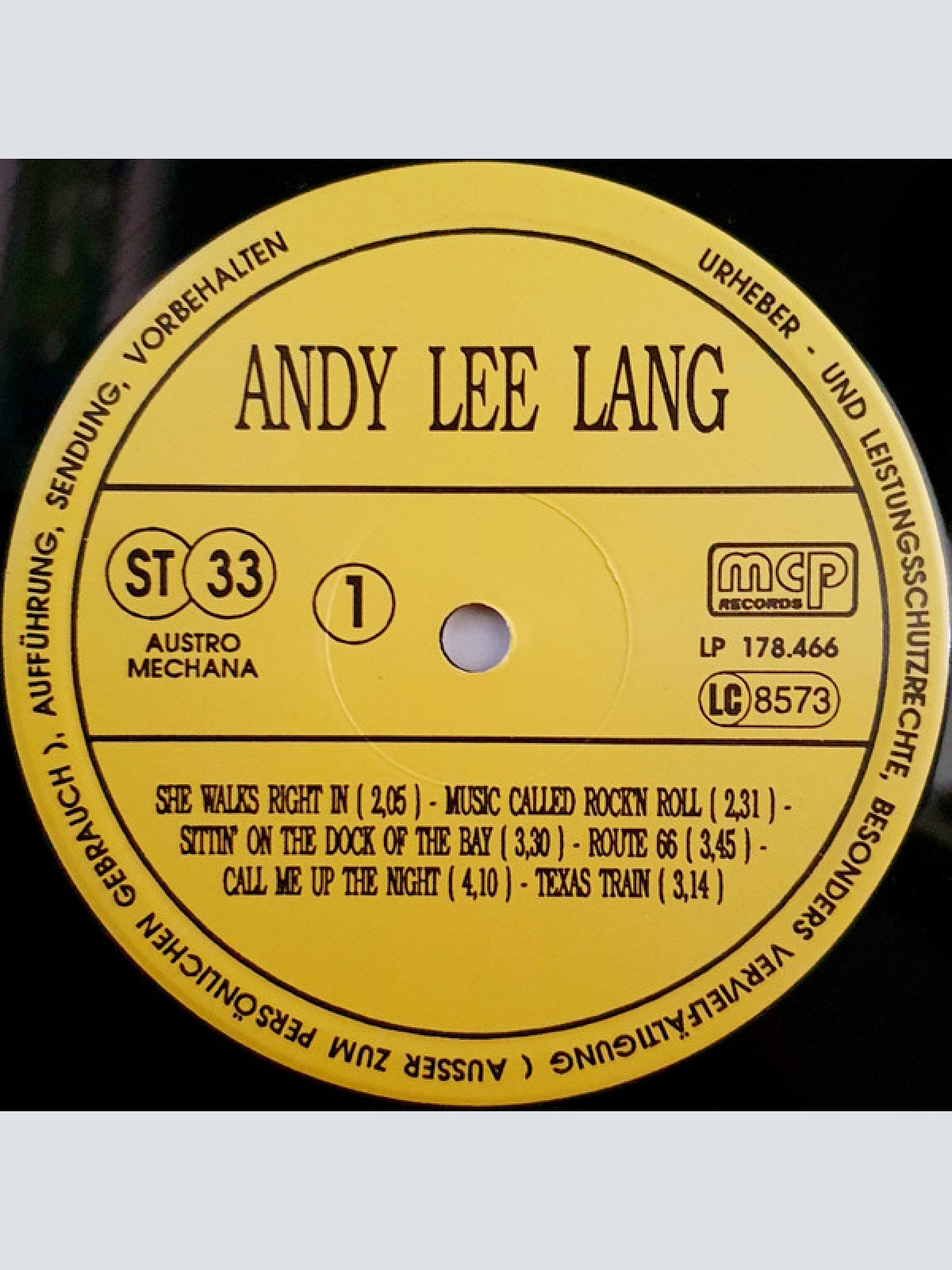 Vinyl / Andy Lee Lang - Rockin' Piano Man
