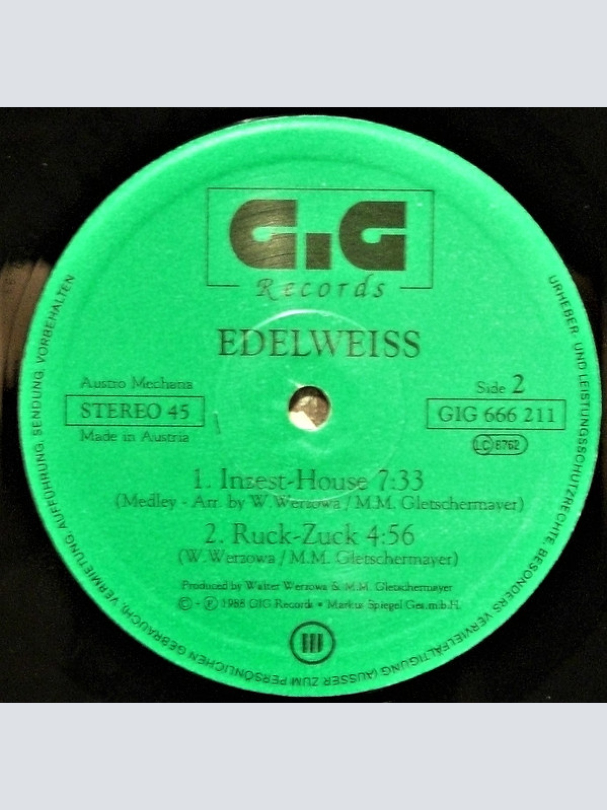 Vinyl / Edelweiss - Bring Me Edelweiss (A Sound Attack Straight From The Alps)