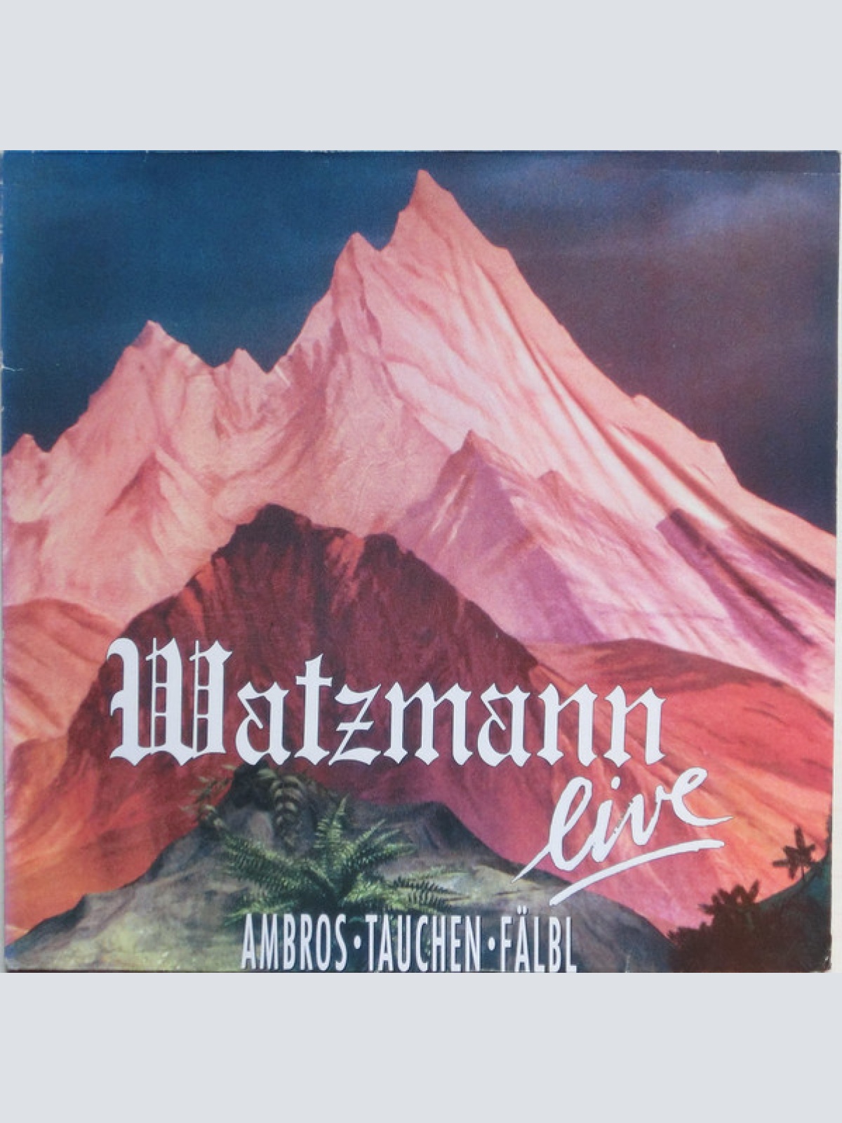Vinyl / Ambros*  · Tauchen*  · Fälbl* - Watzmann Live