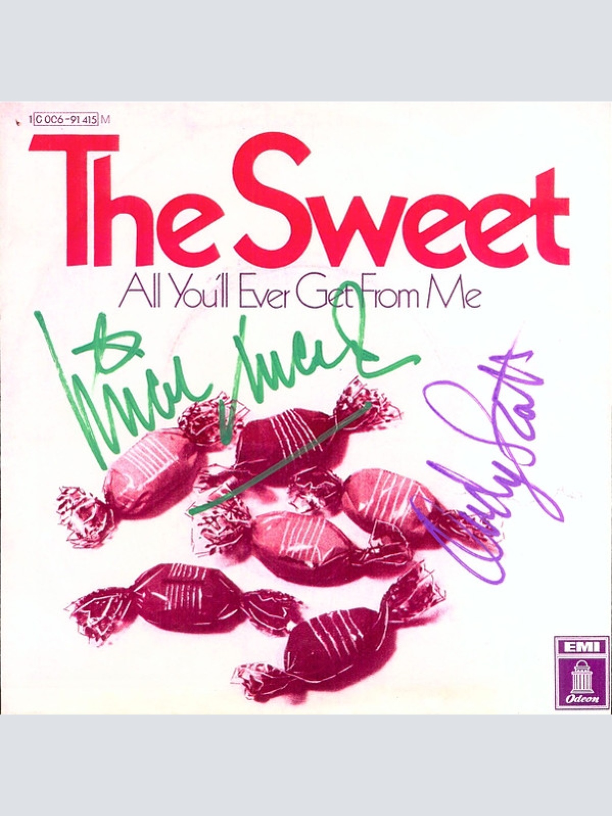 Vinyl / The Sweet - All You'll Ever Get From Me