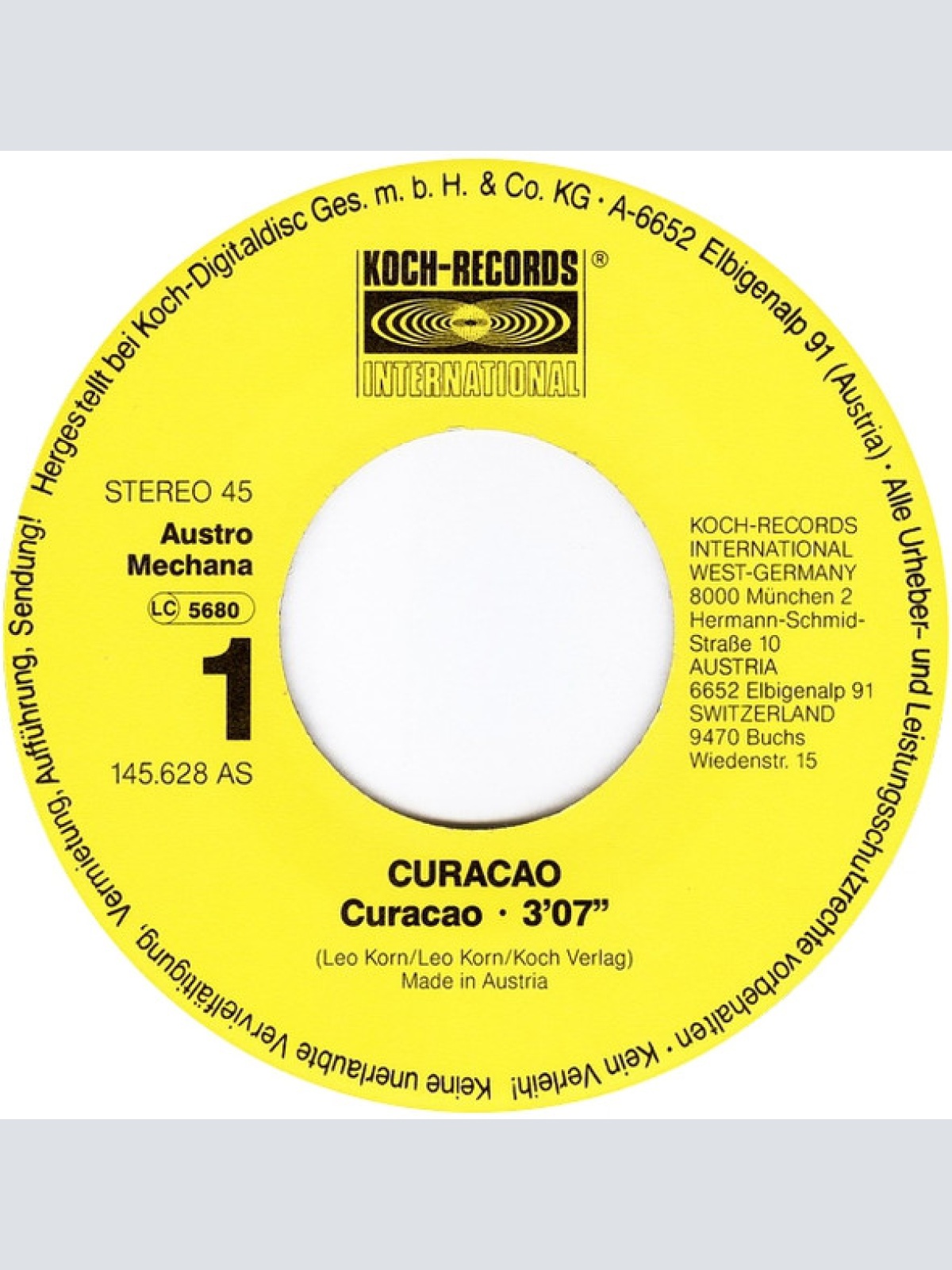 Vinyl / Curacao - Curacao