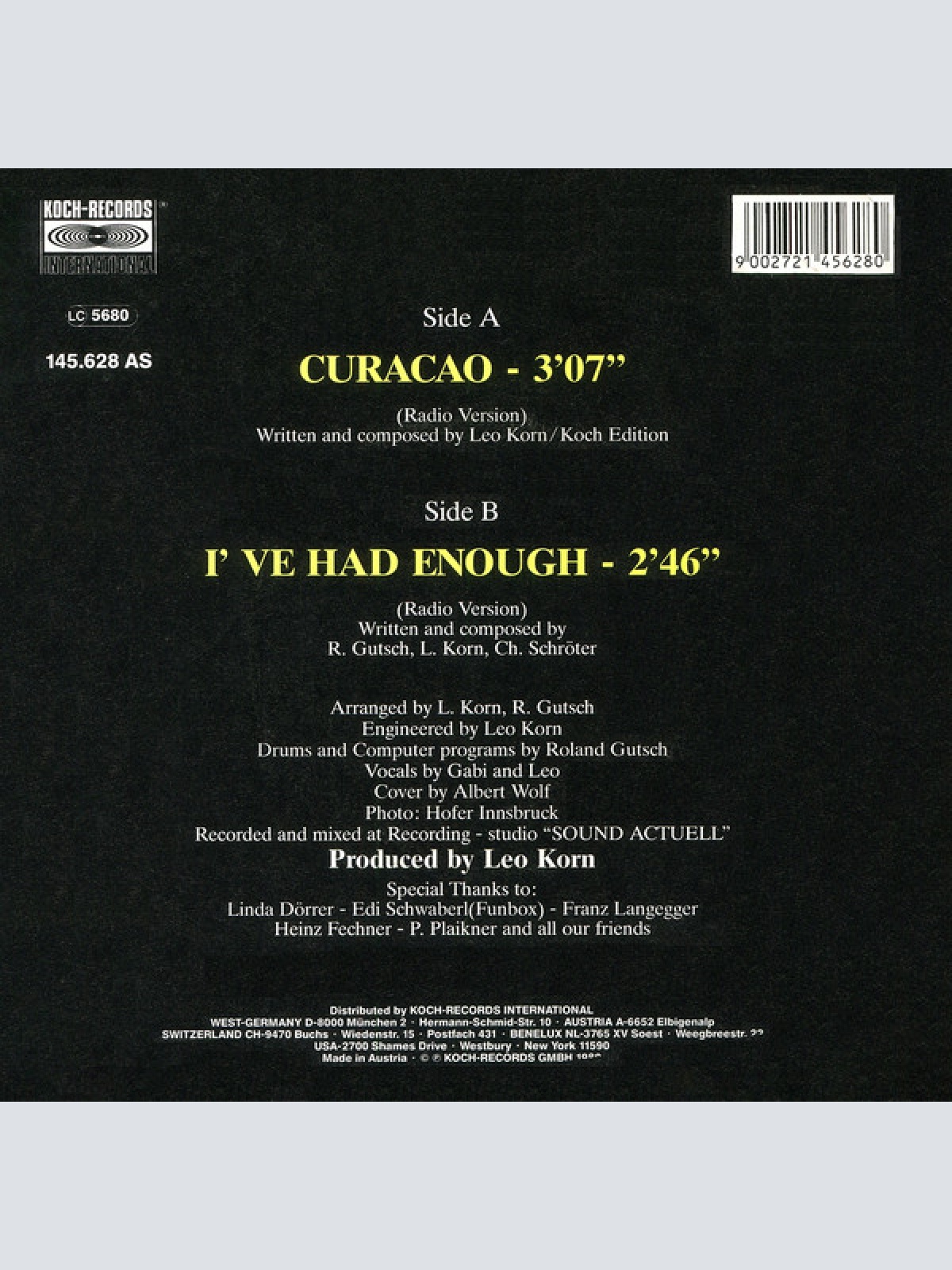 Vinyl / Curacao - Curacao