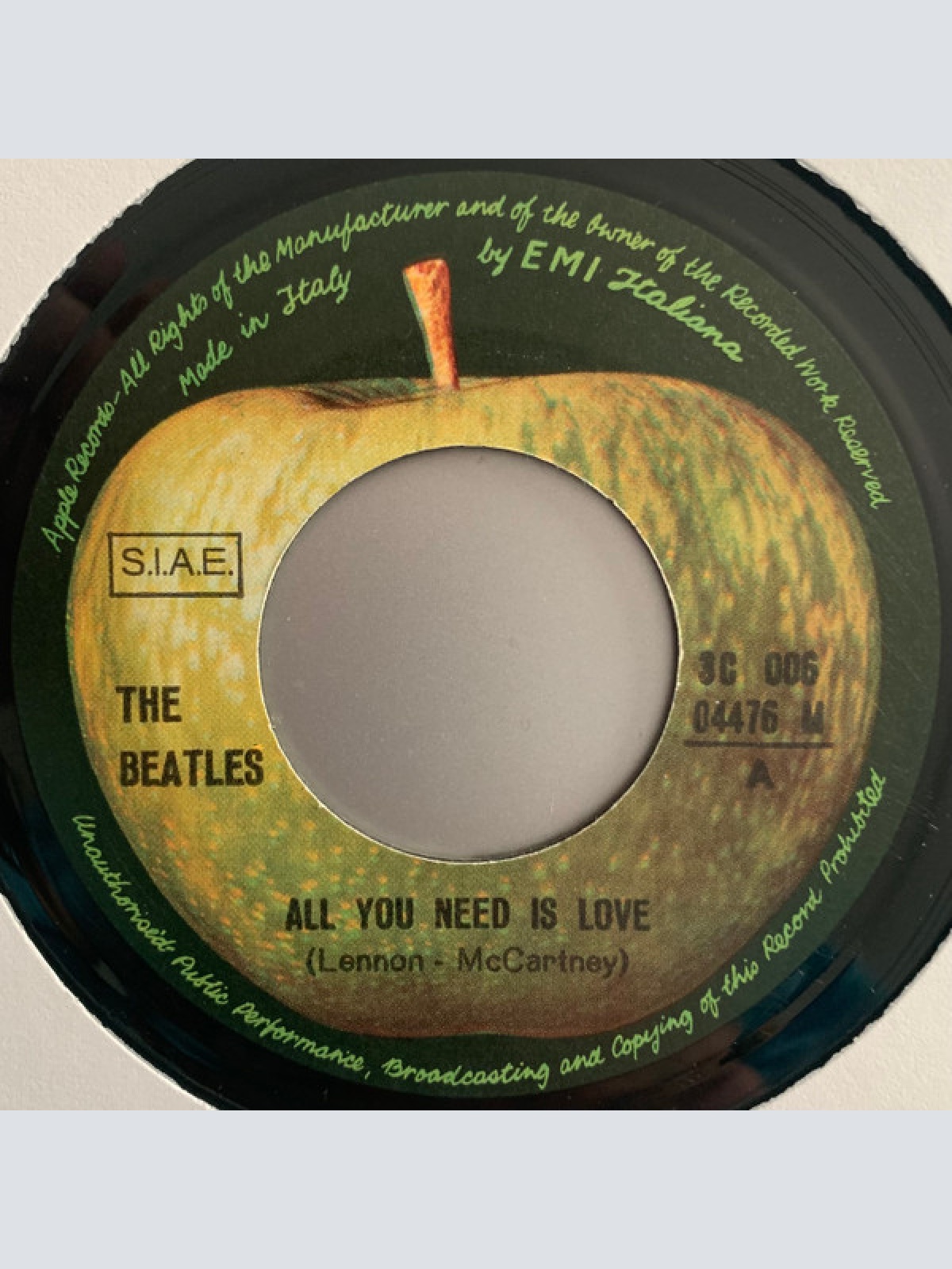Vinyl / The Beatles - All You Need Is Love