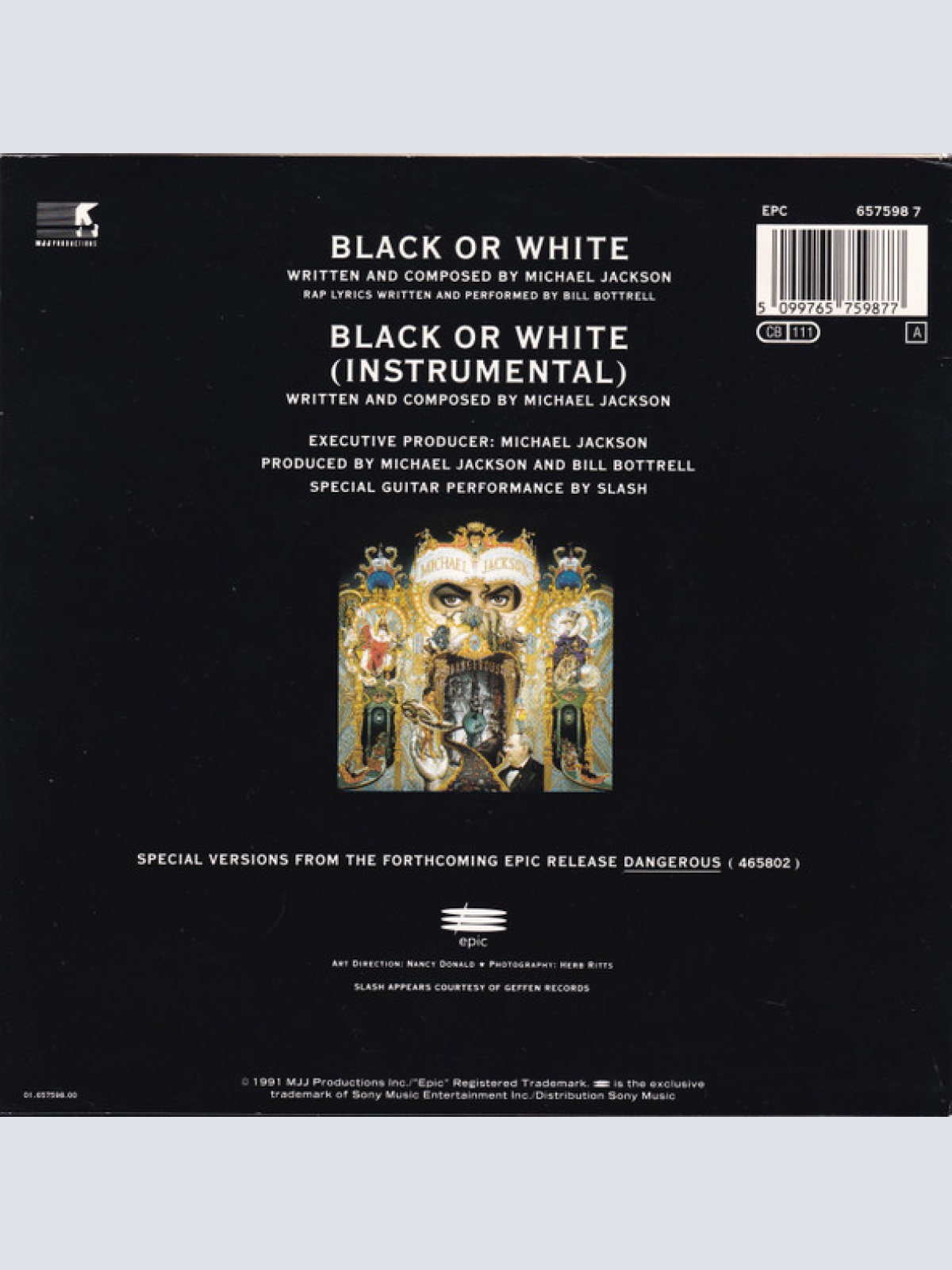Vinyl / Michael Jackson - Black Or White