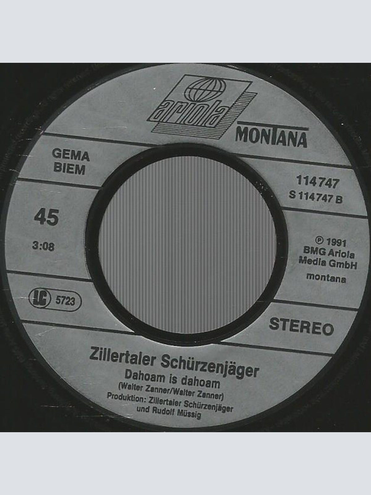 Vinyl / Zillertaler Schürzenjäger - Ich Habe Mein Wort Einer Andern Gegeben