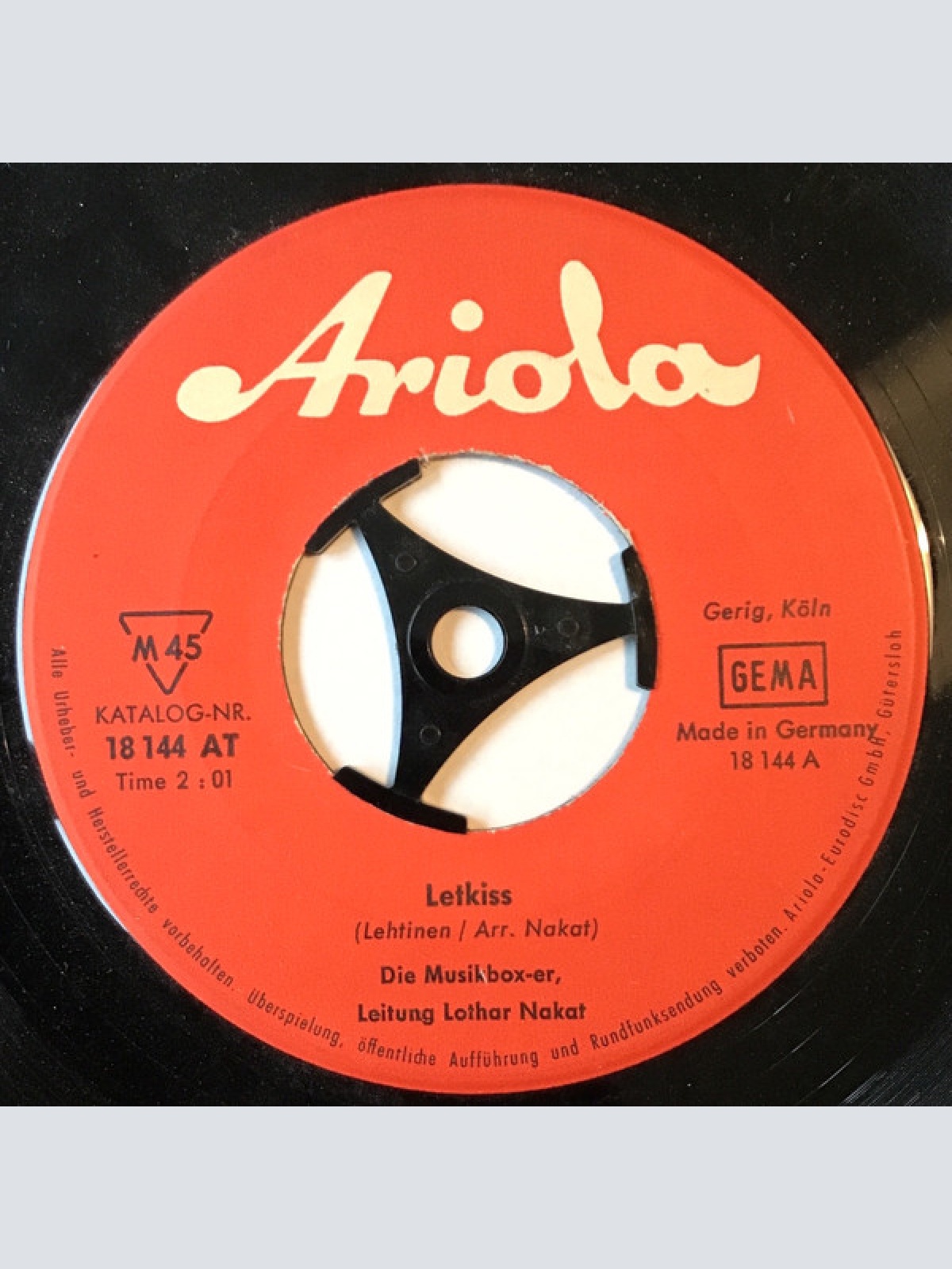 Vinyl / Die Musikbox-er - Letkiss