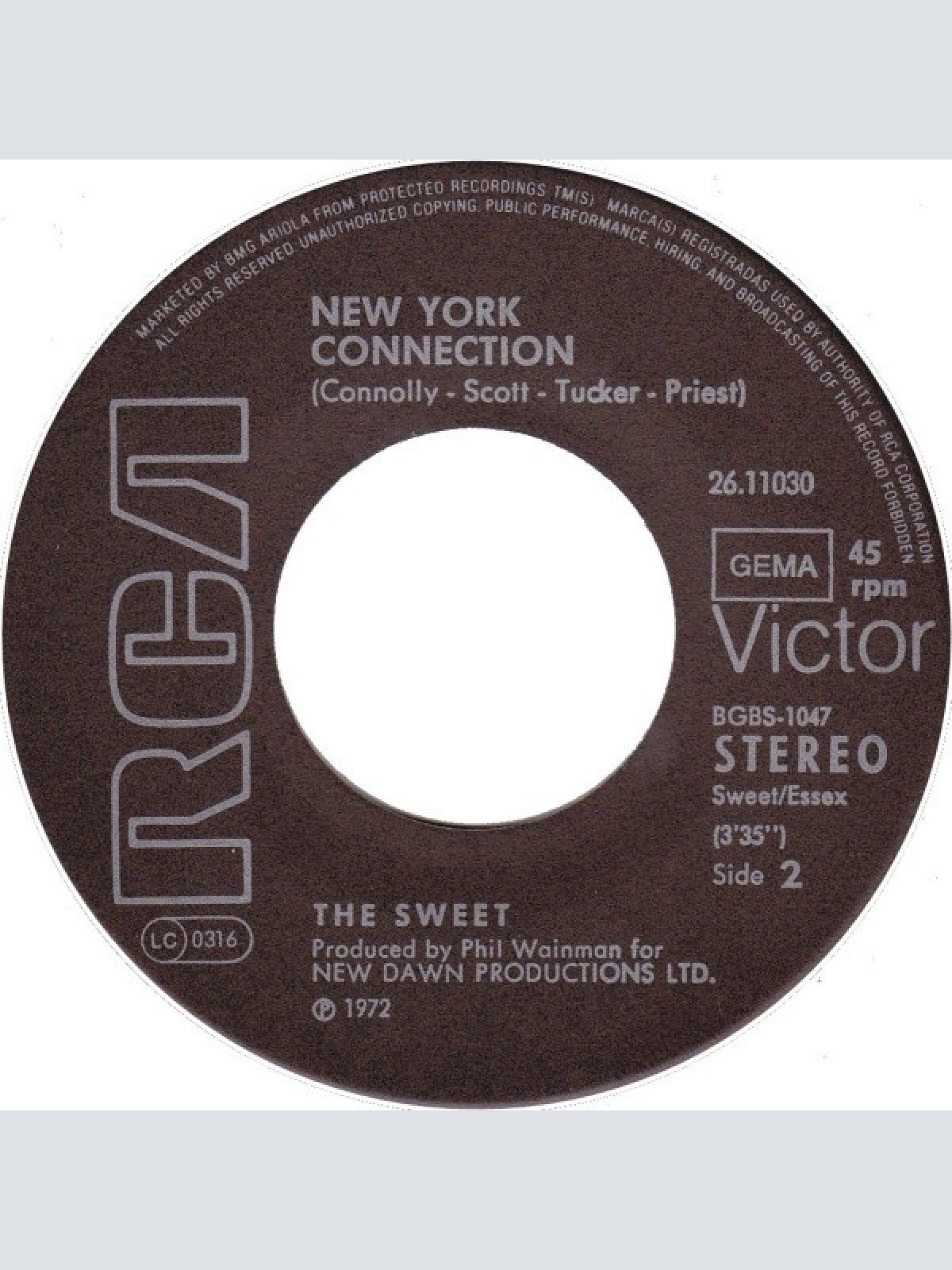 Vinyl / The Sweet - Wig-Wam Bam