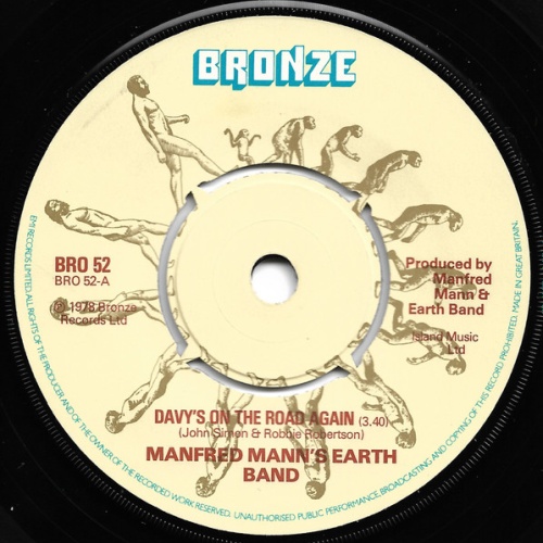 Vinyl / Manfred Mann's Earth Band - Davy's On The Road Again