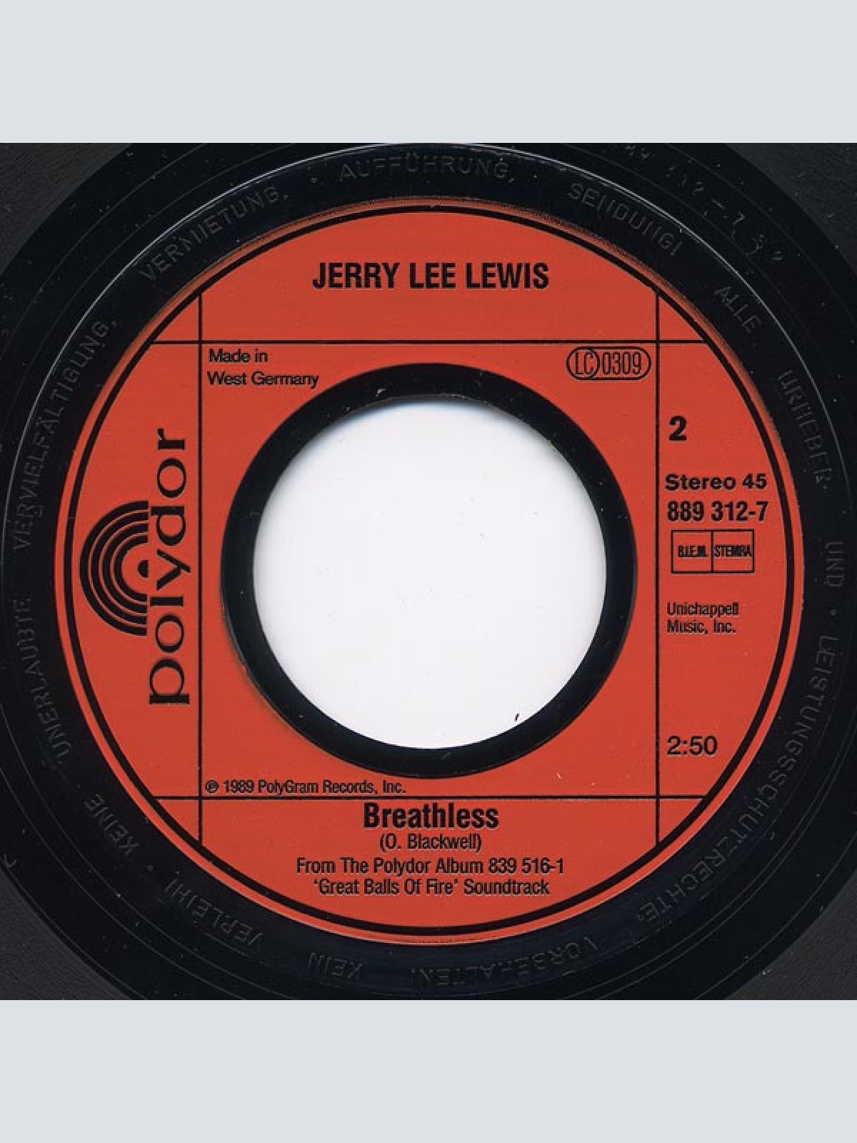 Vinyl / Jerry Lee Lewis - Great Balls Of Fire!