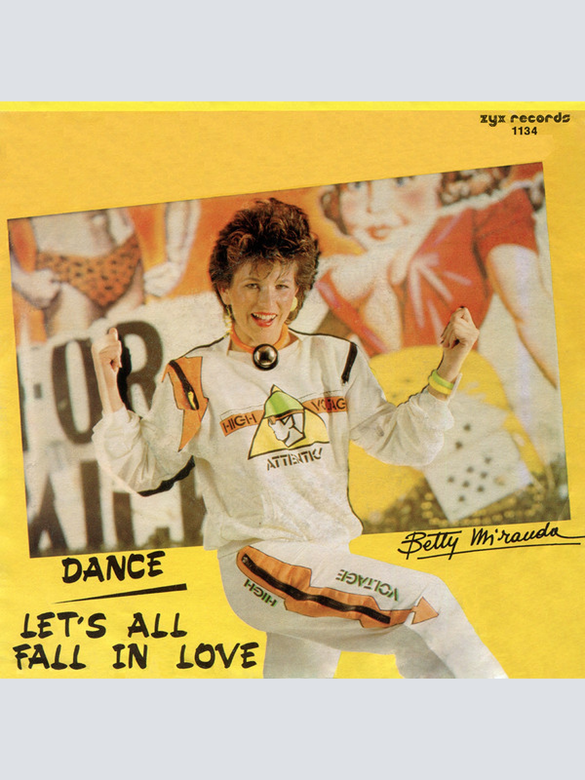 Vinyl / Betty Miranda - Dance / Let's All Fall In Love