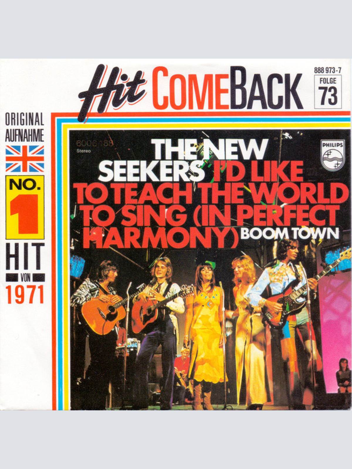 Vinyl / The New Seekers - I'd Like To Teach The World To Sing (In Perfect Harmony)