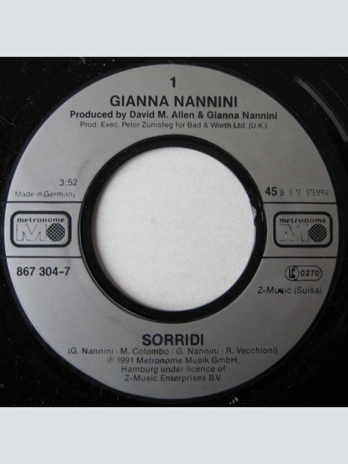 Vinyl / Gianna Nannini - Sorridi