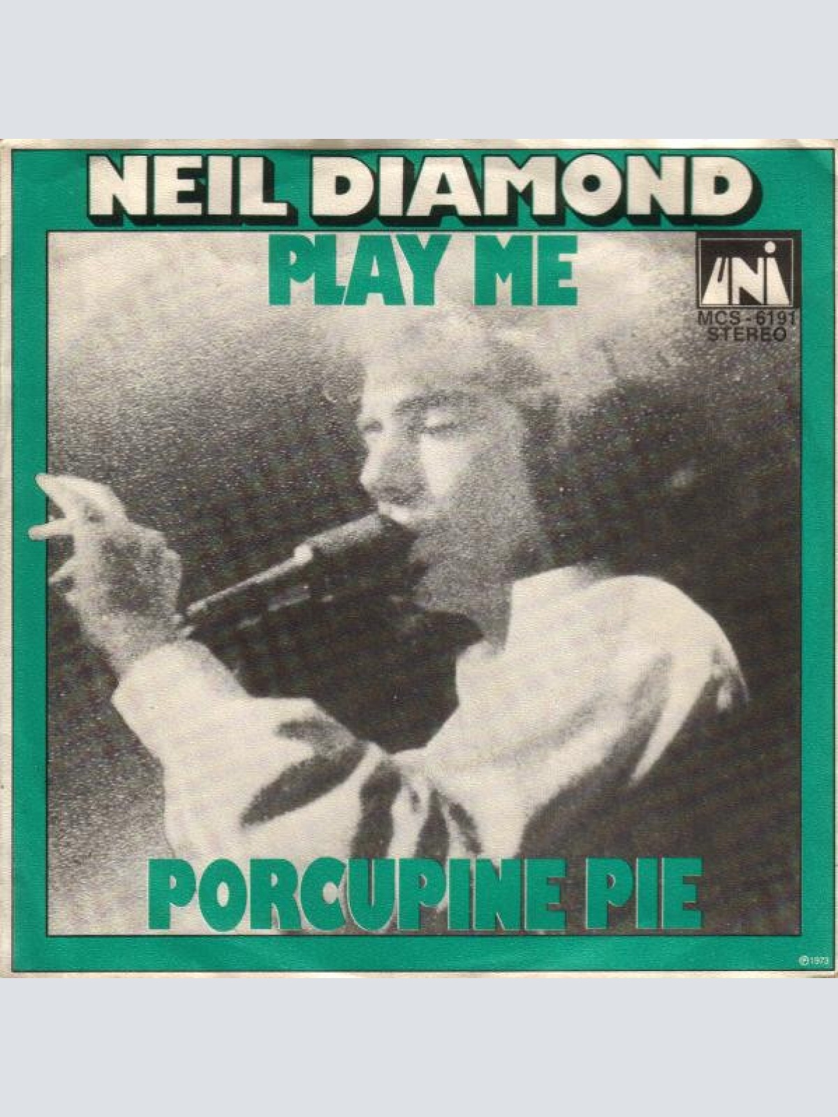 Vinyl / Neil Diamond - Play Me / Porcupine Pie