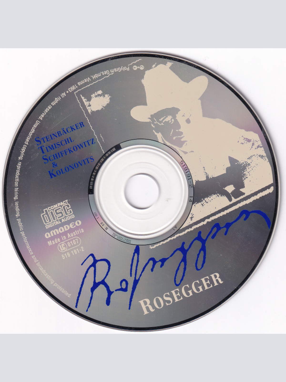 CD / Steinbäcker Timischl Schiffkowitz* & Kolonovits* - Rosegger