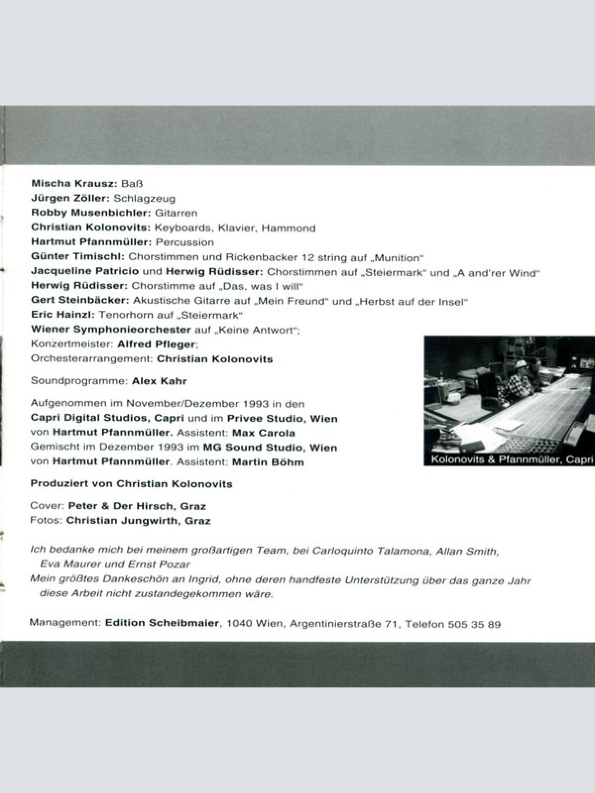 CD / Steinbäcker* - Steinbäcker