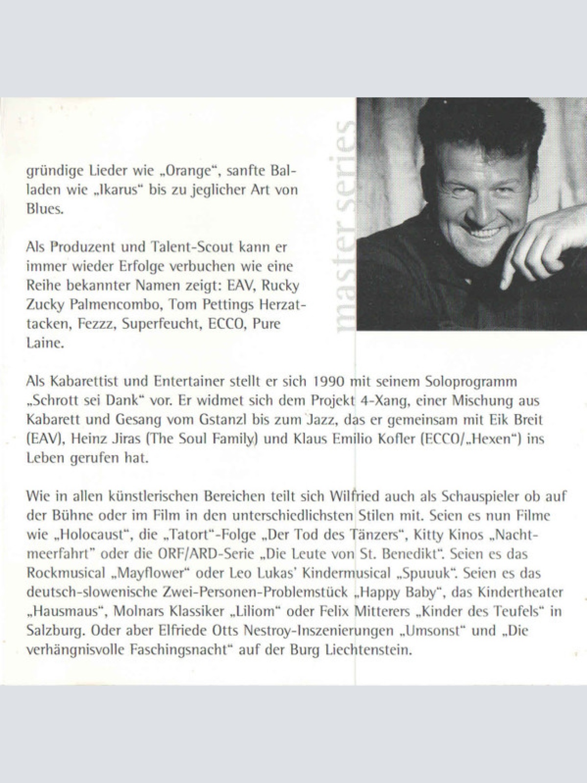 CD / Wilfried - Master Series