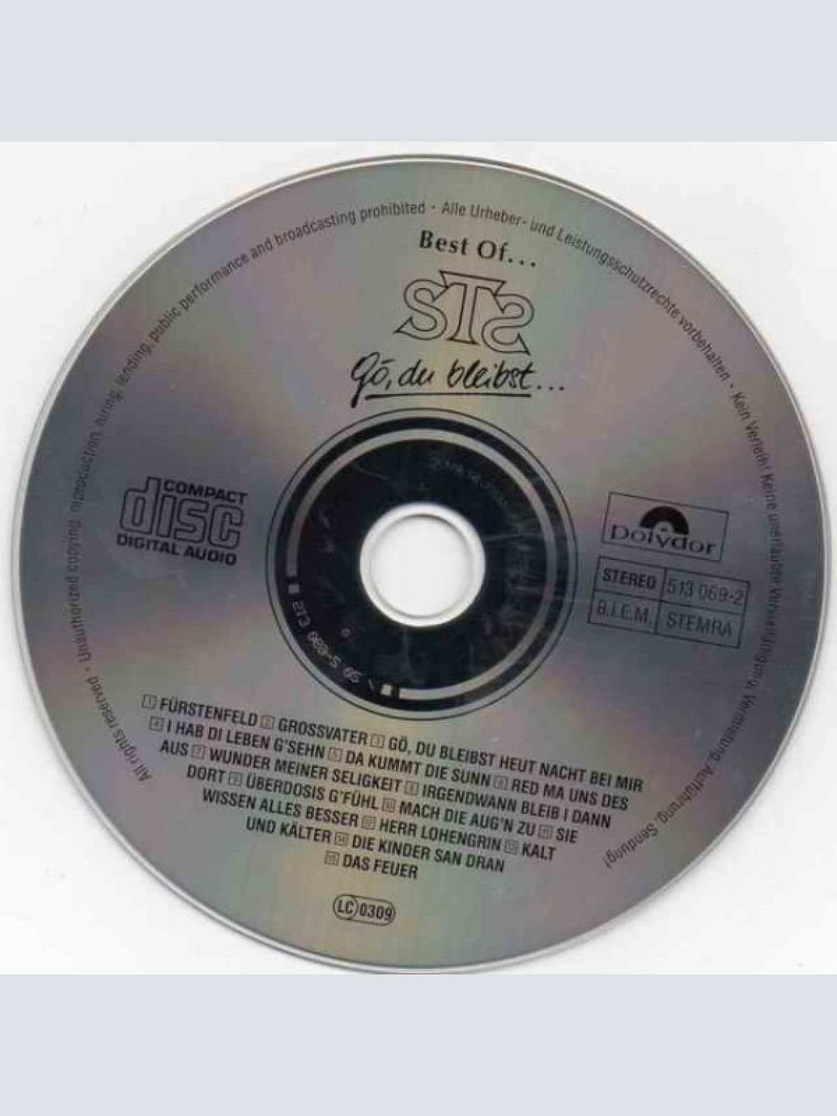 CD / STS (3) - Gö, Du Bleibst...