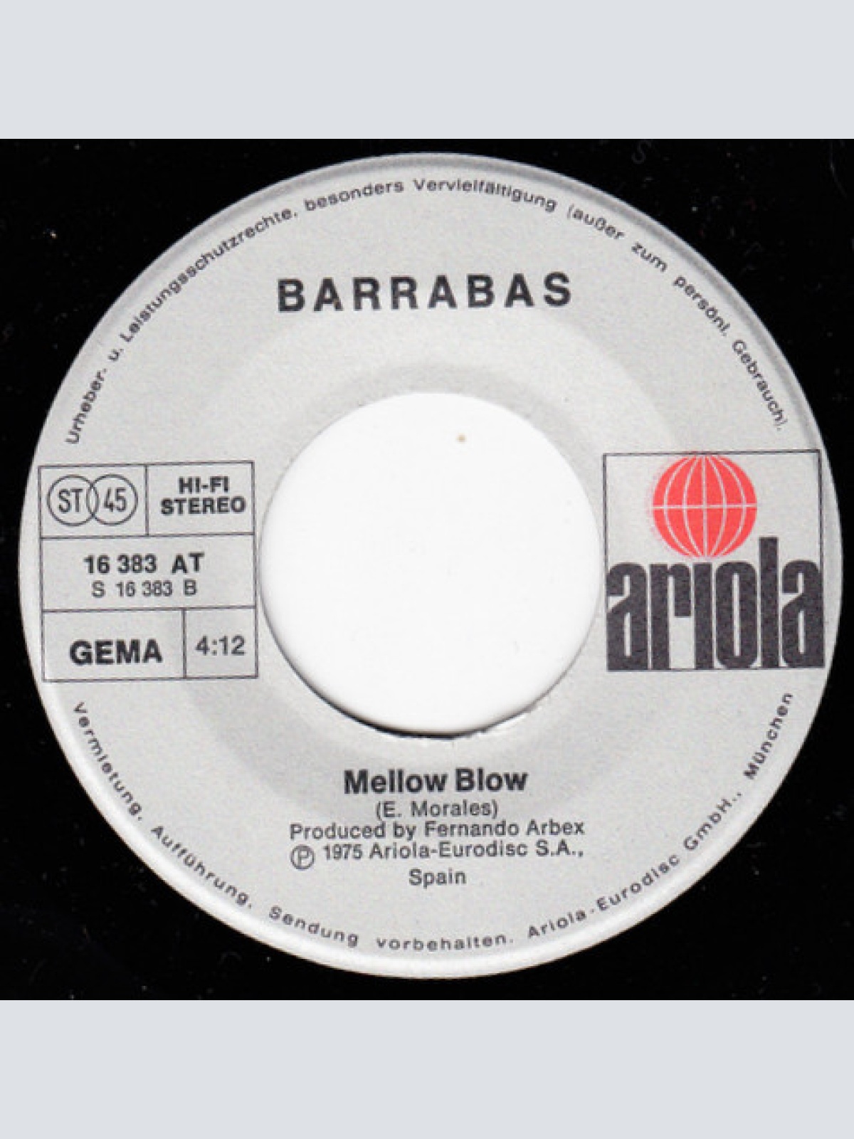 Vinyl / Barrabas - Checkmate