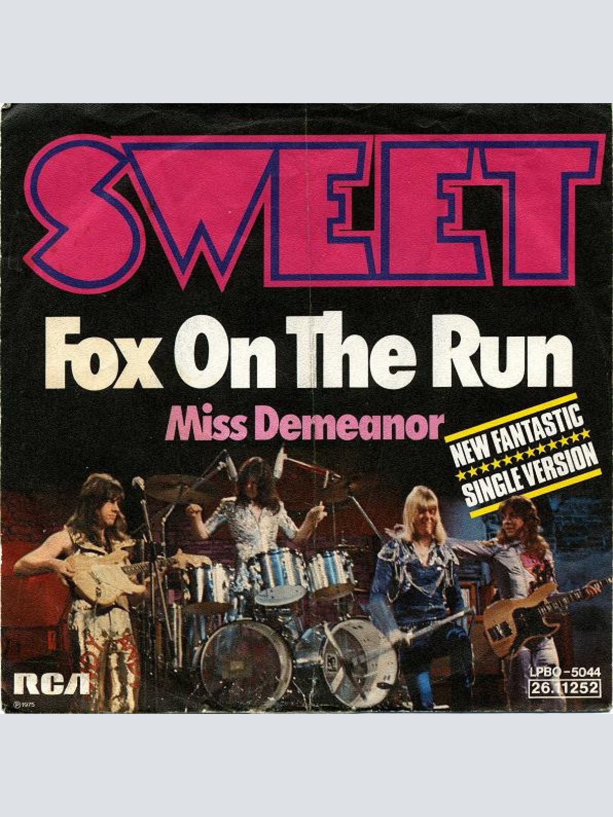 Vinyl / Sweet* - Fox On The Run