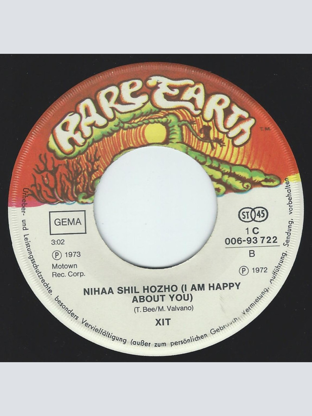 Vinyl / XIT (4) - I Was Raised / Nihaa Shil Hozho (I Am Happy About You)