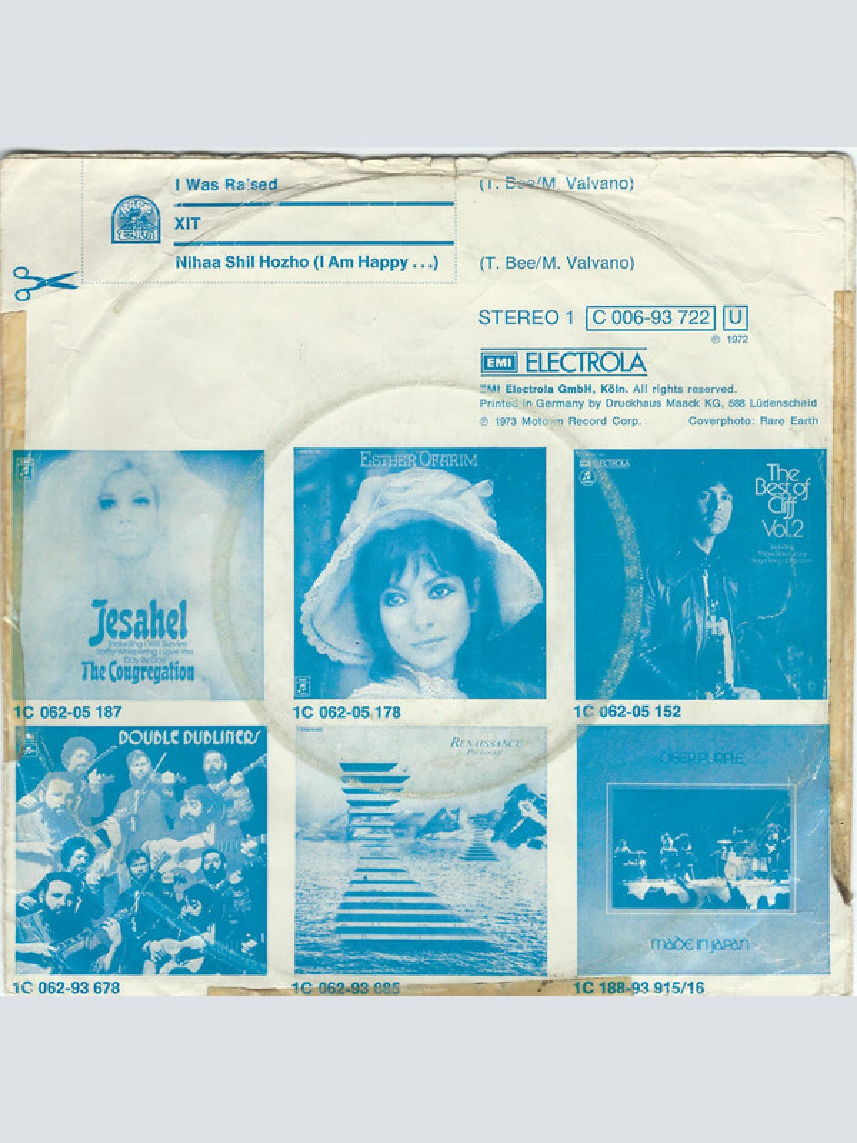 Vinyl / XIT (4) - I Was Raised / Nihaa Shil Hozho (I Am Happy About You)