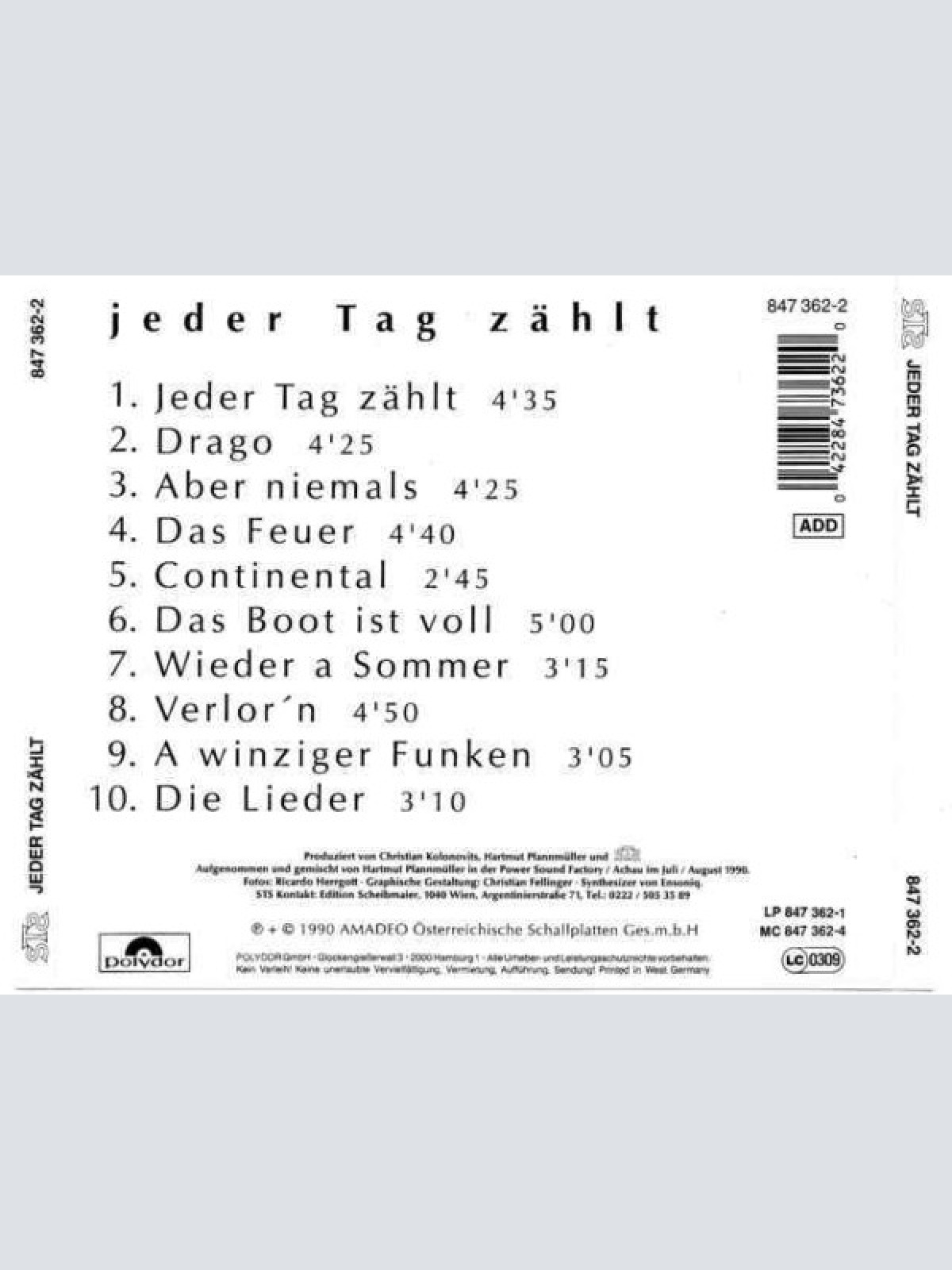 CD / STS (3) - Jeder Tag Zählt