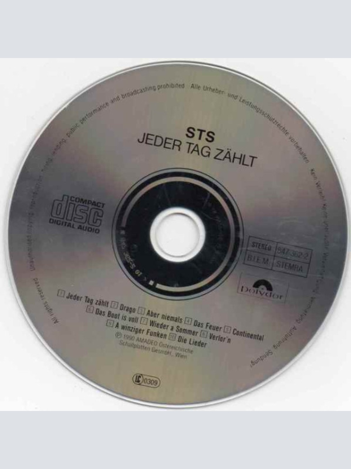 CD / STS (3) - Jeder Tag Zählt