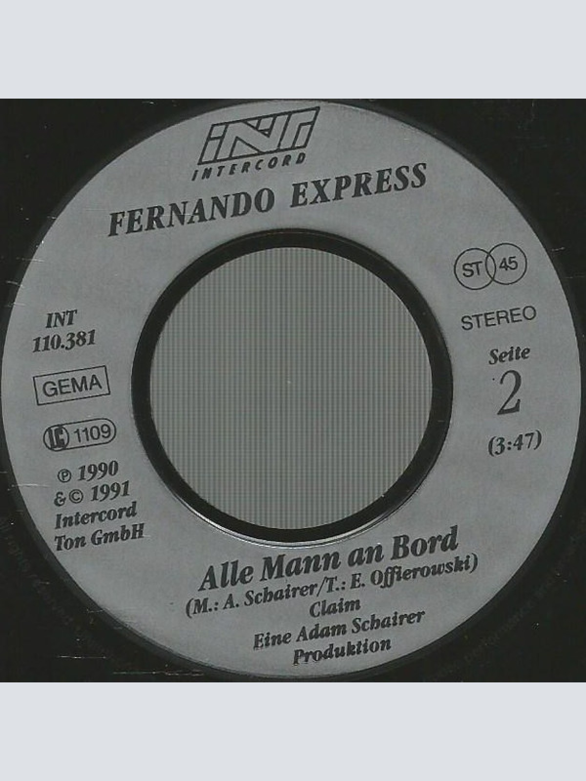 Vinyl / Fernando Express - Farewell Kontiki