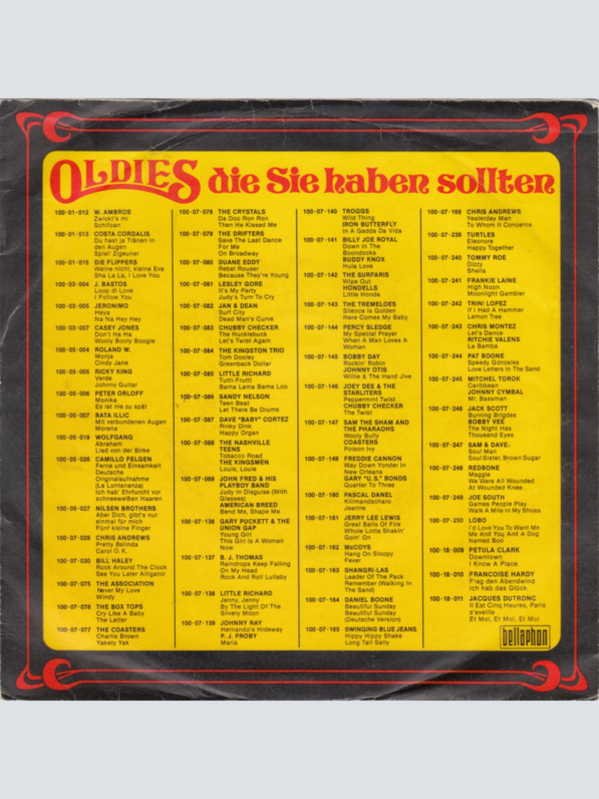 Vinyl / Billy Joe Royal / Buddy Knox - Down In The Boondocks / Hula Love