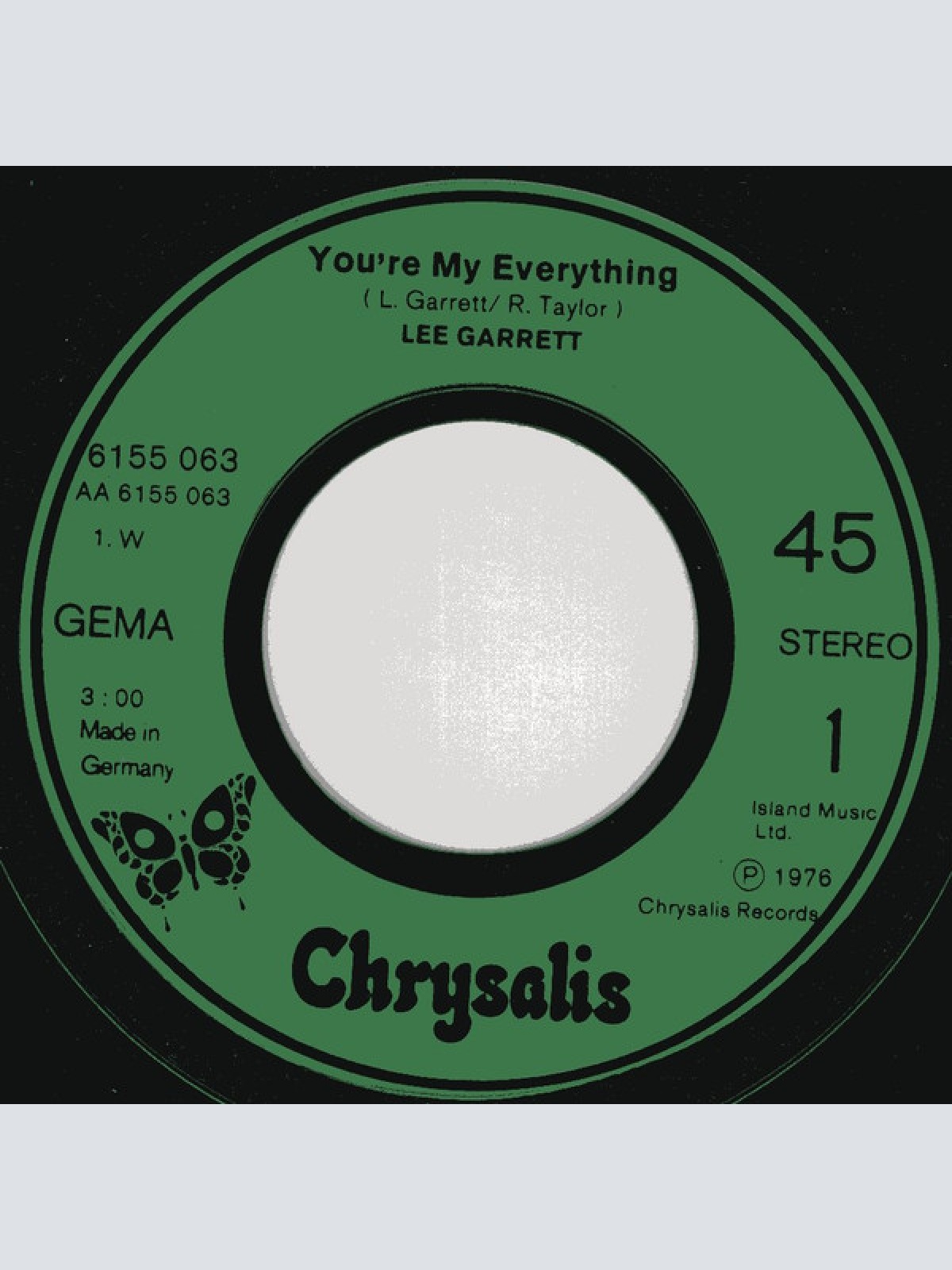 Vinyl / Lee Garrett - You're My Everything