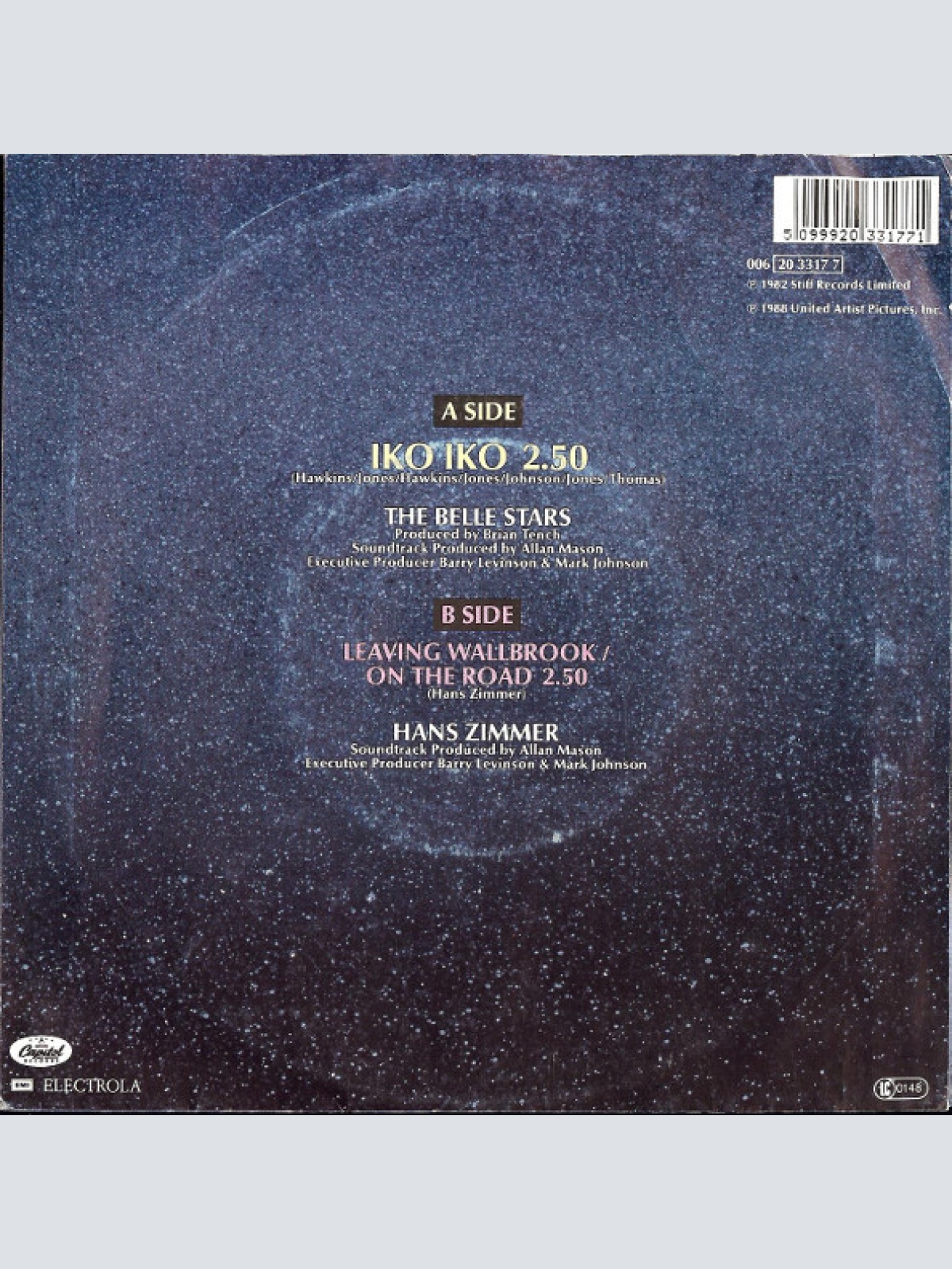 Vinyl / The Belle Stars - Iko Iko