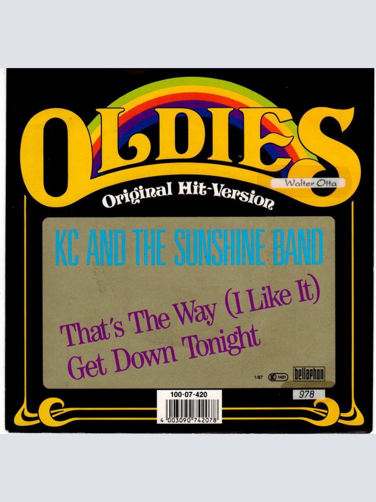 Vinyl / KC And The Sunshine Band* - That's The Way (I Like It) / Get Down Tonight