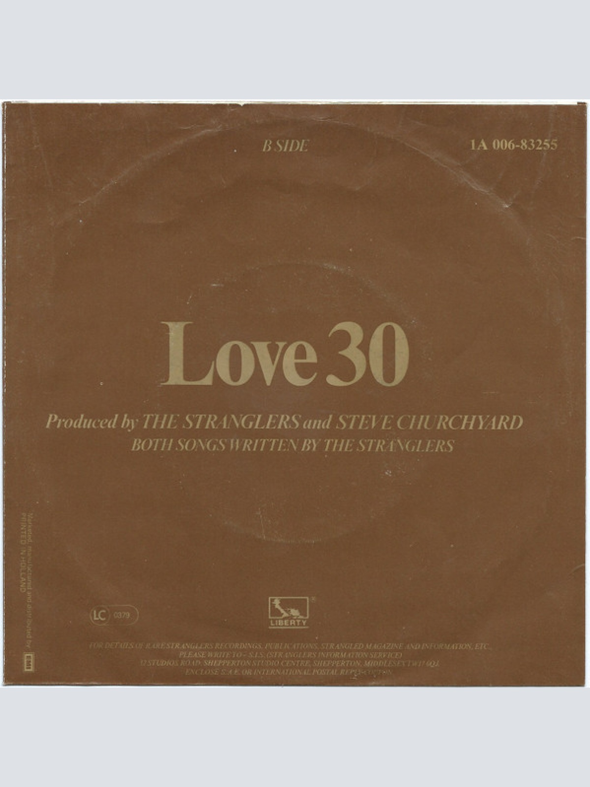 Vinyl / The Stranglers - Golden Brown