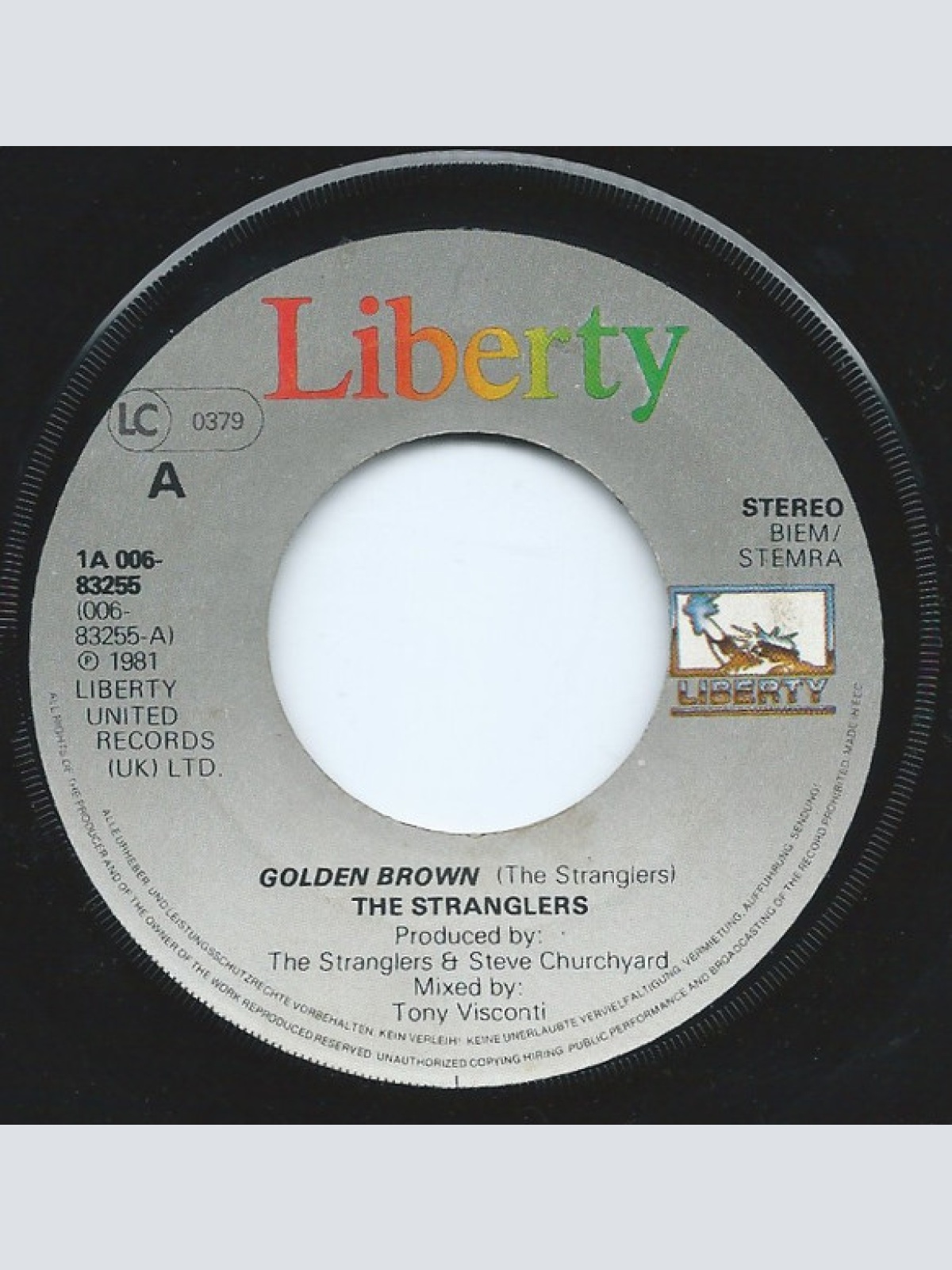 Vinyl / The Stranglers - Golden Brown