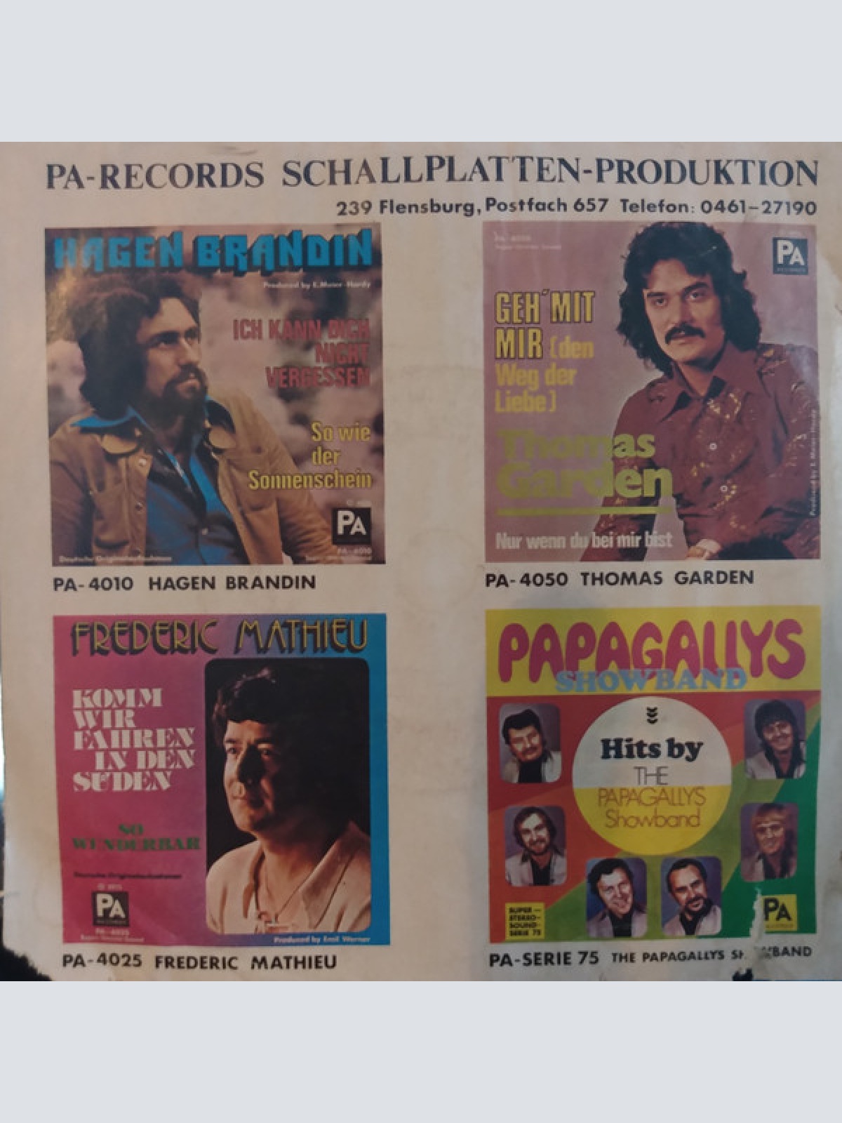 Vinyl / Die Hertha-Fans - Das Hertha-Lied / Hallo Frau Wirtin Noch Ein Bier