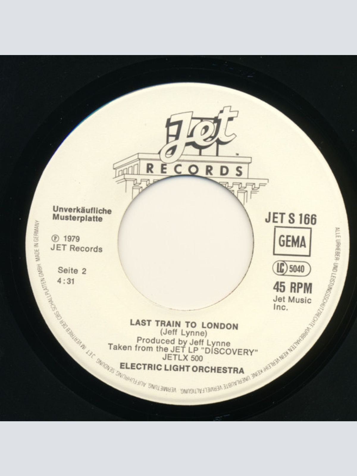 Vinyl / The Electric Light Orchestra* - Confusion / Last Train To London