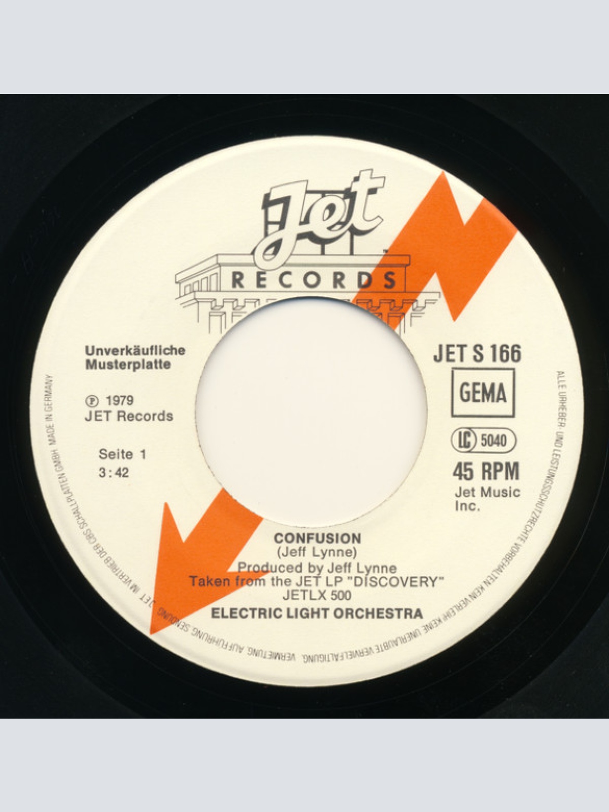 Vinyl / The Electric Light Orchestra* - Confusion / Last Train To London