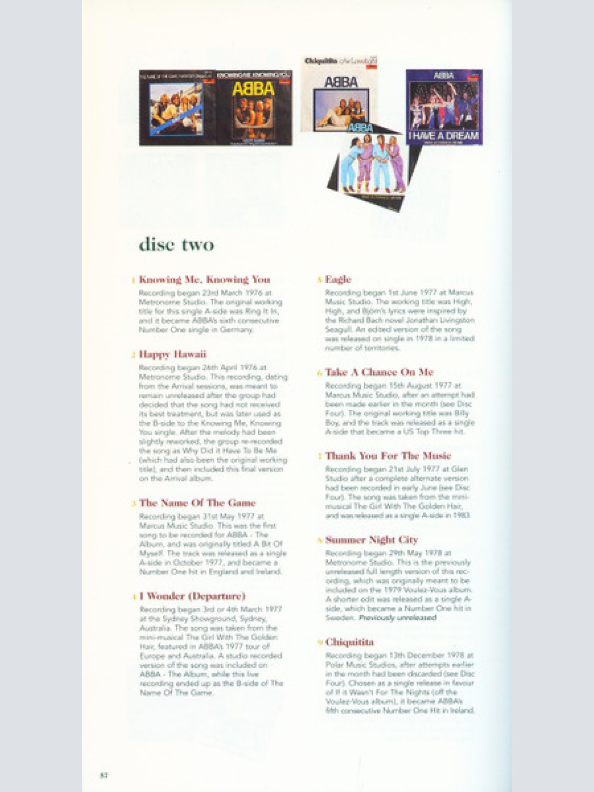 CD / ABBA - Thank You For The Music