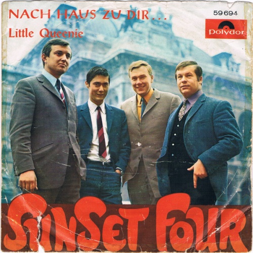 Vinyl / Sunset Four - Nach Haus Zu Dir Mein Wien / Little Queenie