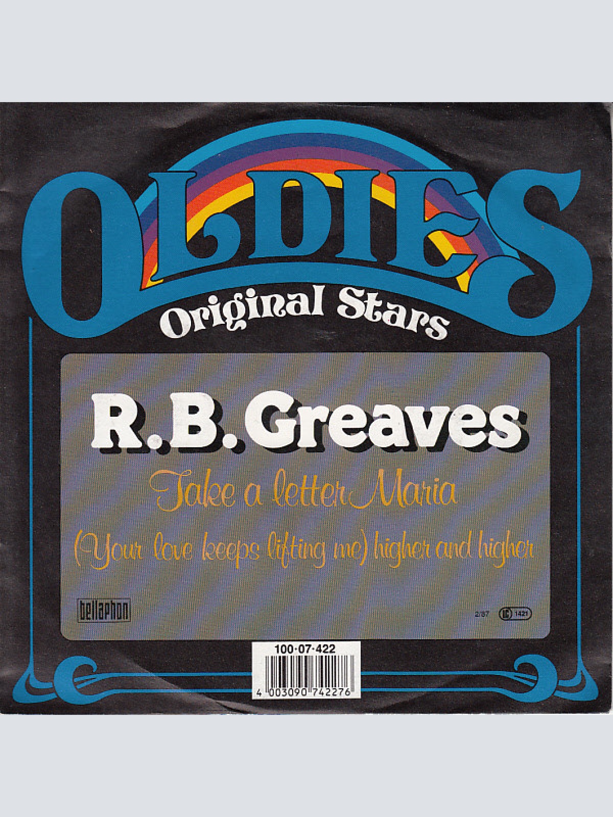 Vinyl / R.B. Greaves - Take A Letter Maria