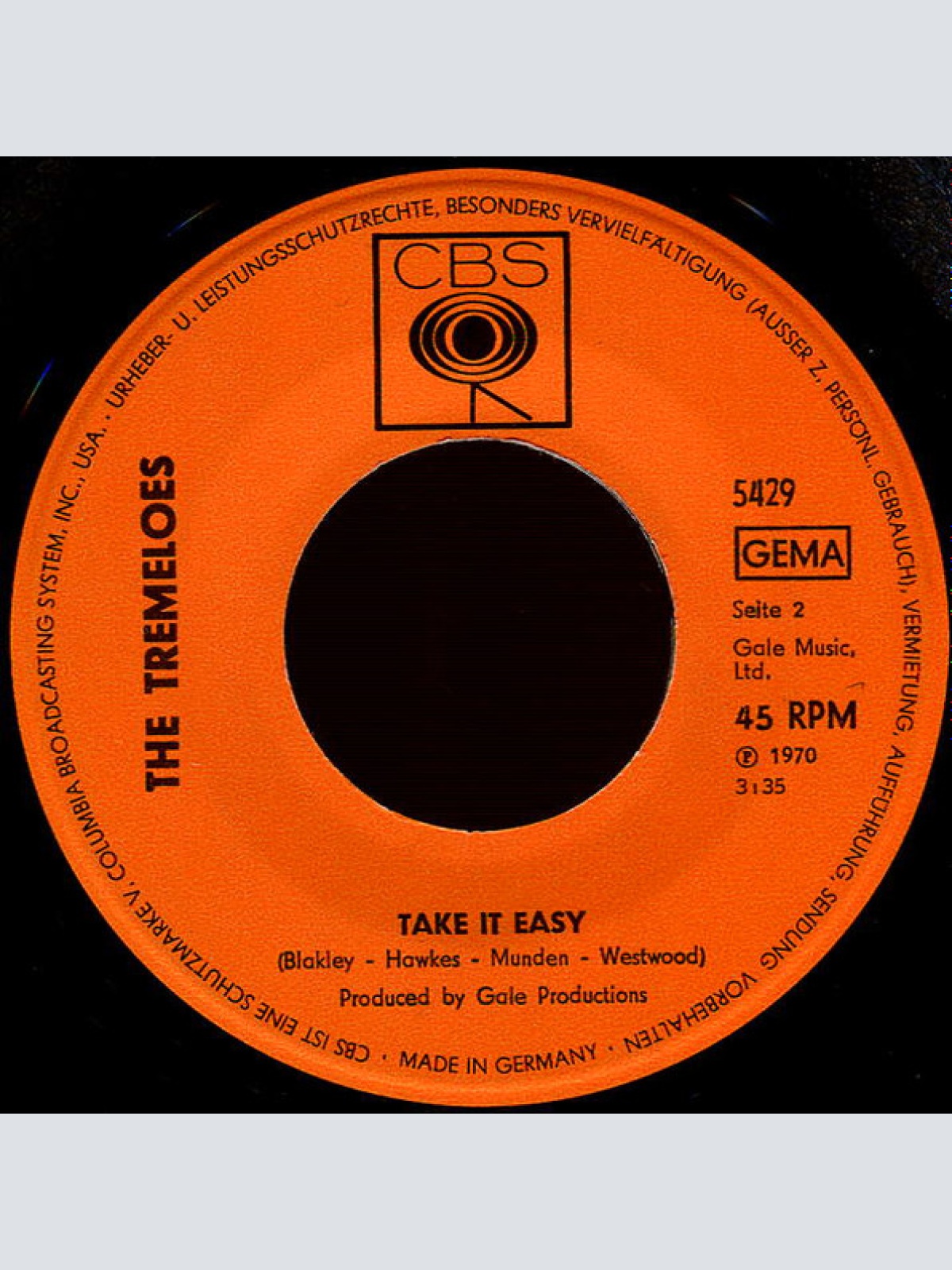 Vinyl / The Tremeloes - Right Wheel, Left Hammer, Sham