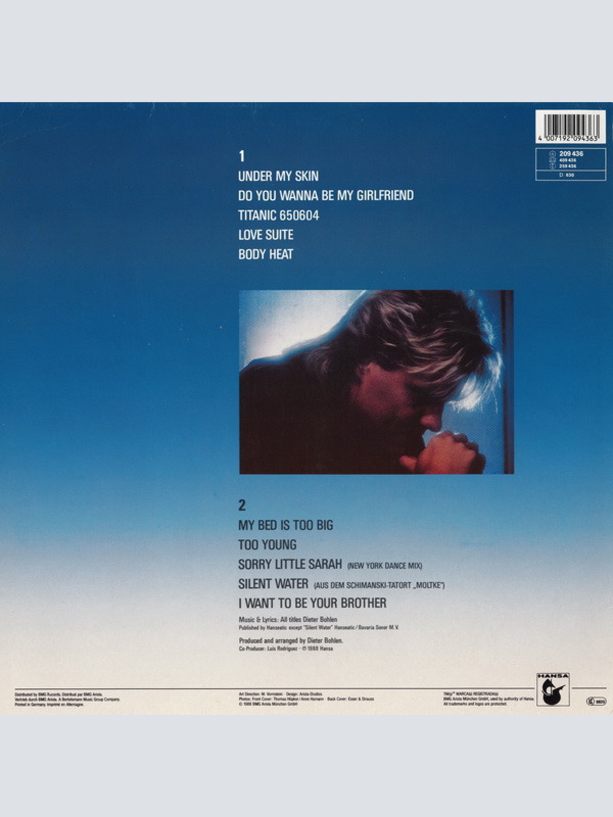 Vinyl / Blue System - Body Heat