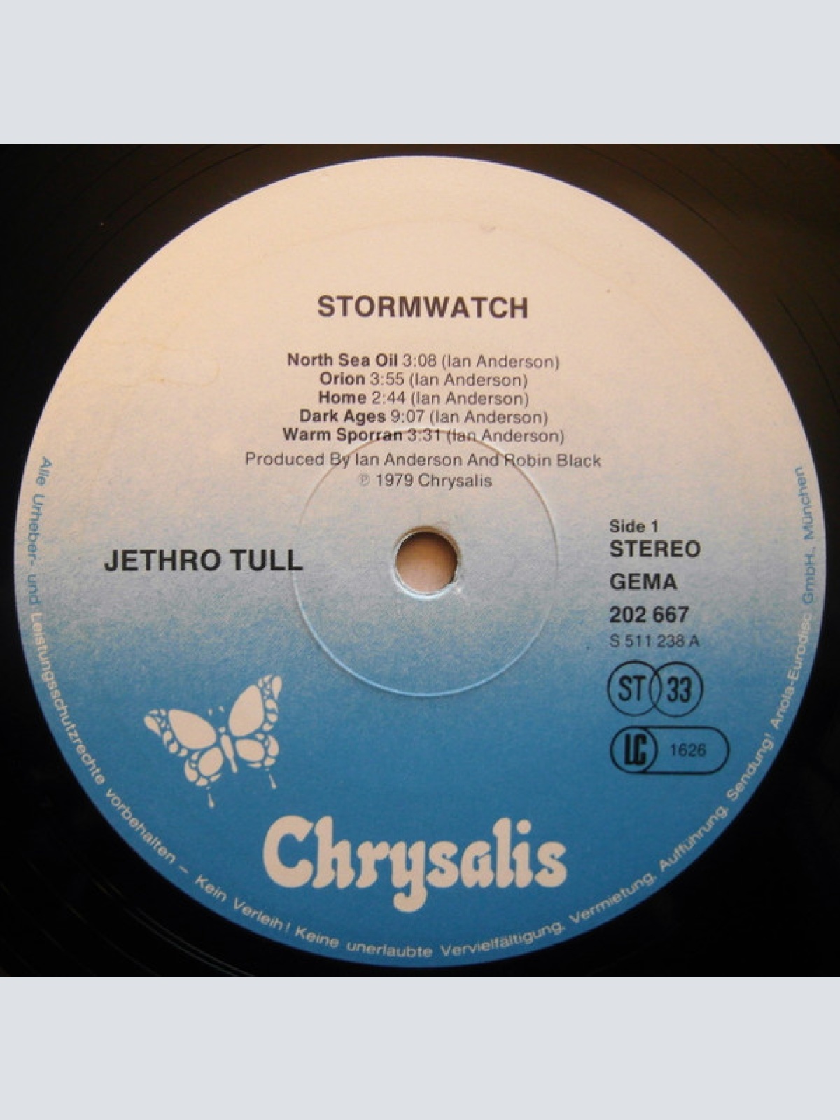 Vinyl / Jethro Tull - Stormwatch